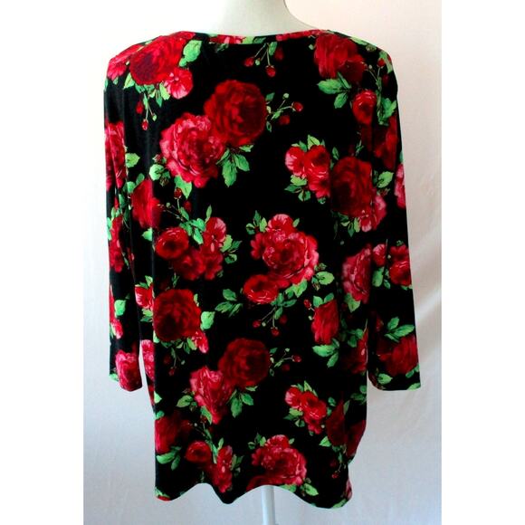 The Pioneer Woman Multi Color Long Sleeve Floral Print Stretch Shirt Size XL - Picture 5 of 10